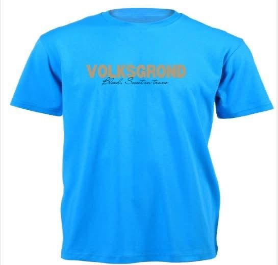 Volksgrond “Bloed Sweet en trane ” Erfenis T-hemp (Blou) / Heritage Tee (Blue)